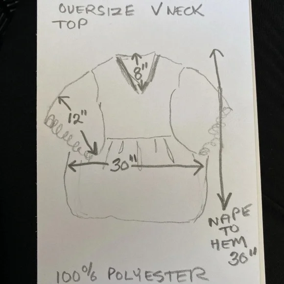 ANDREE BY UNIT Deep charcoal Black. Ruffle Sleeve Top - Picture 4 of 8